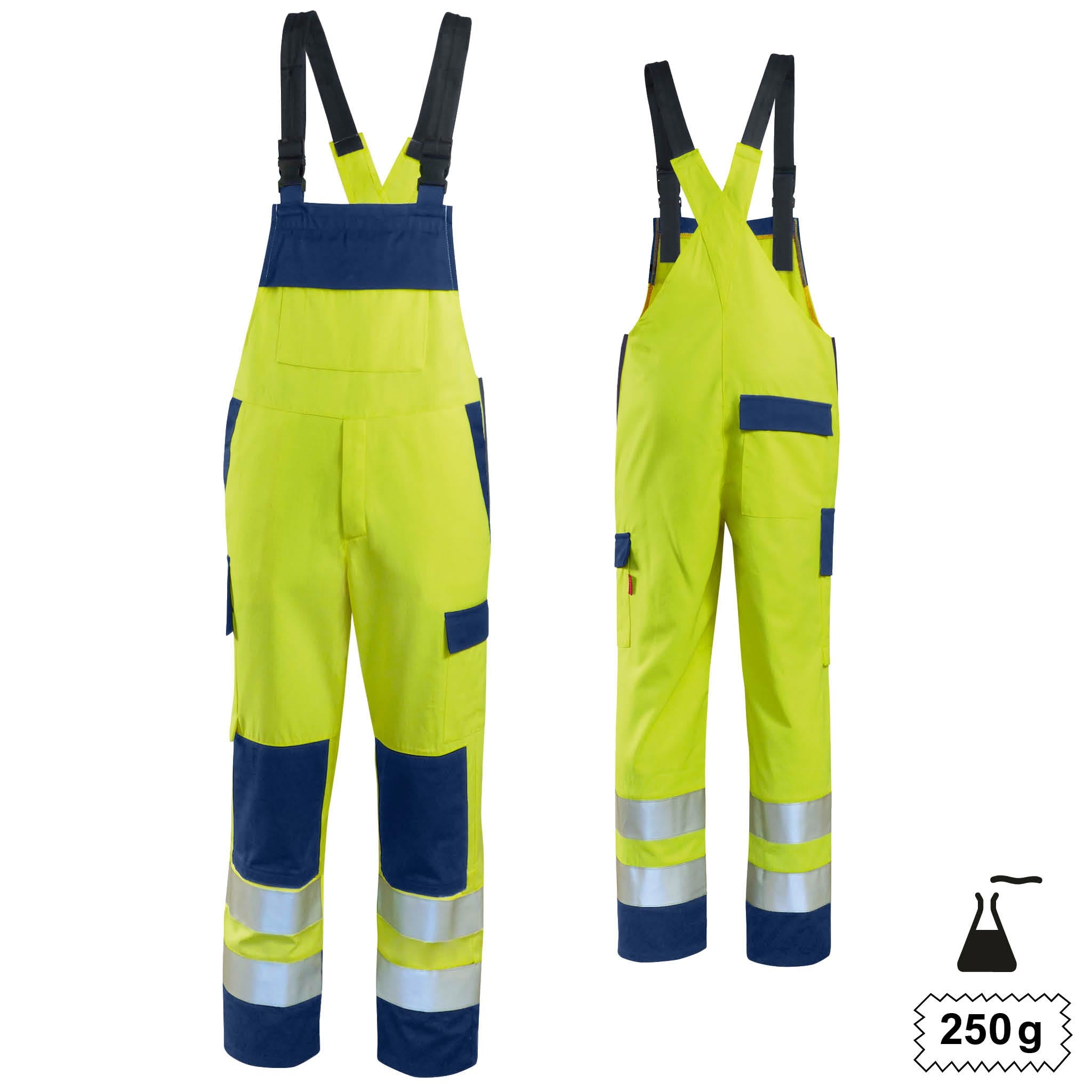 Dungarees High Vis Multinorm 911