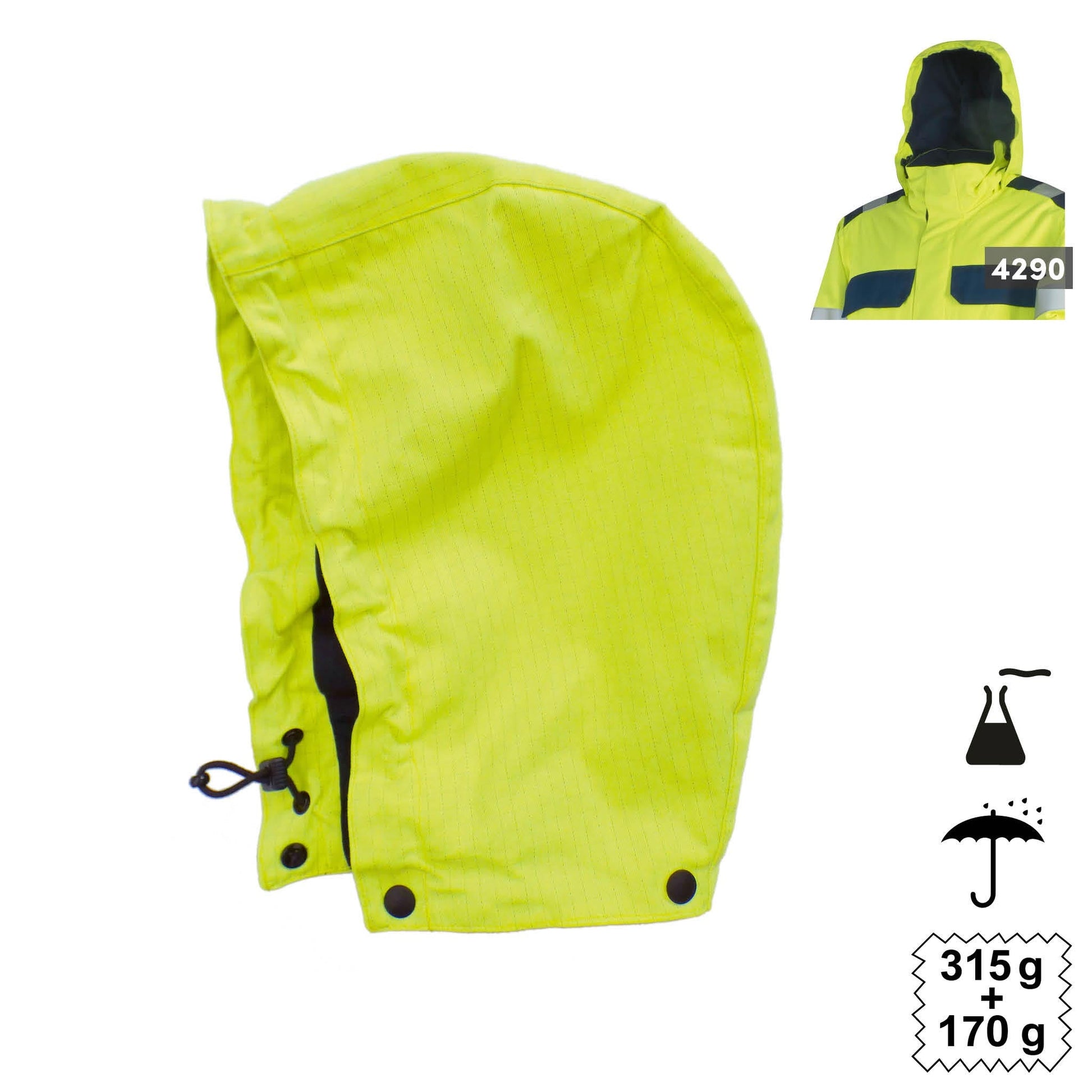 Hood weather high vis multinorm 911