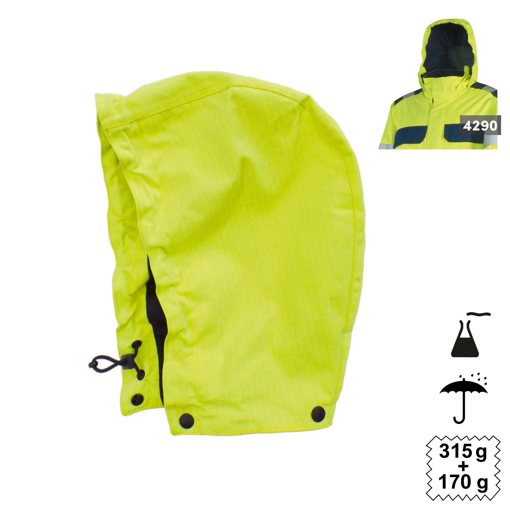 Hood weather high vis multinorm 911