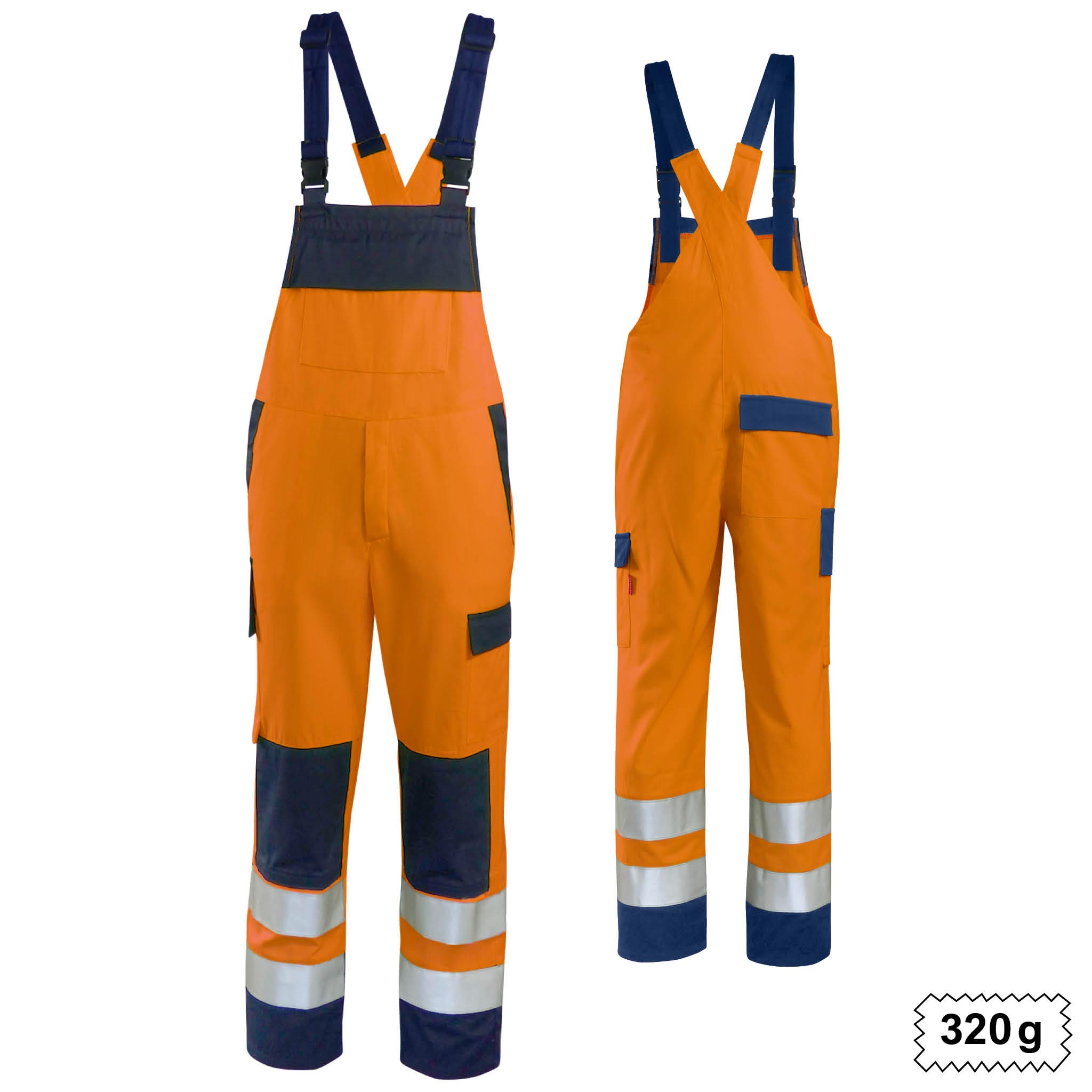 Dungarees High Vis Multinorm 929