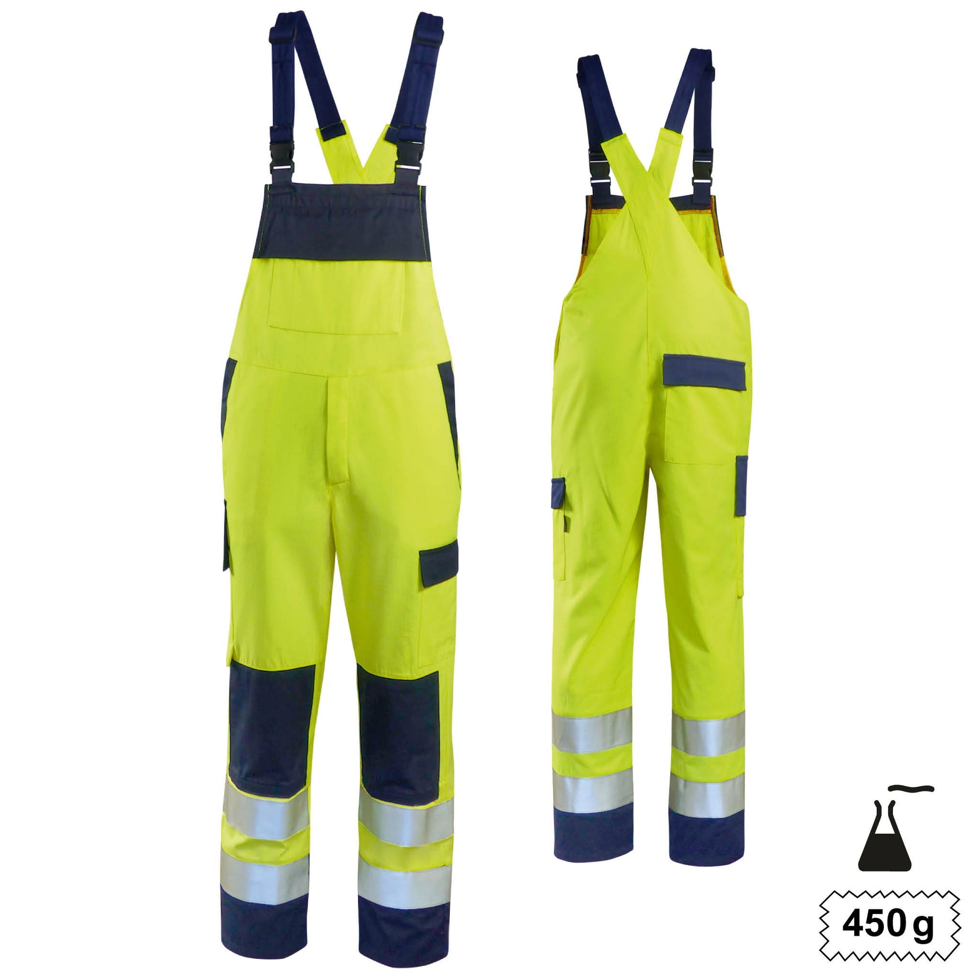 Dungarees High Vis Multinorm 911