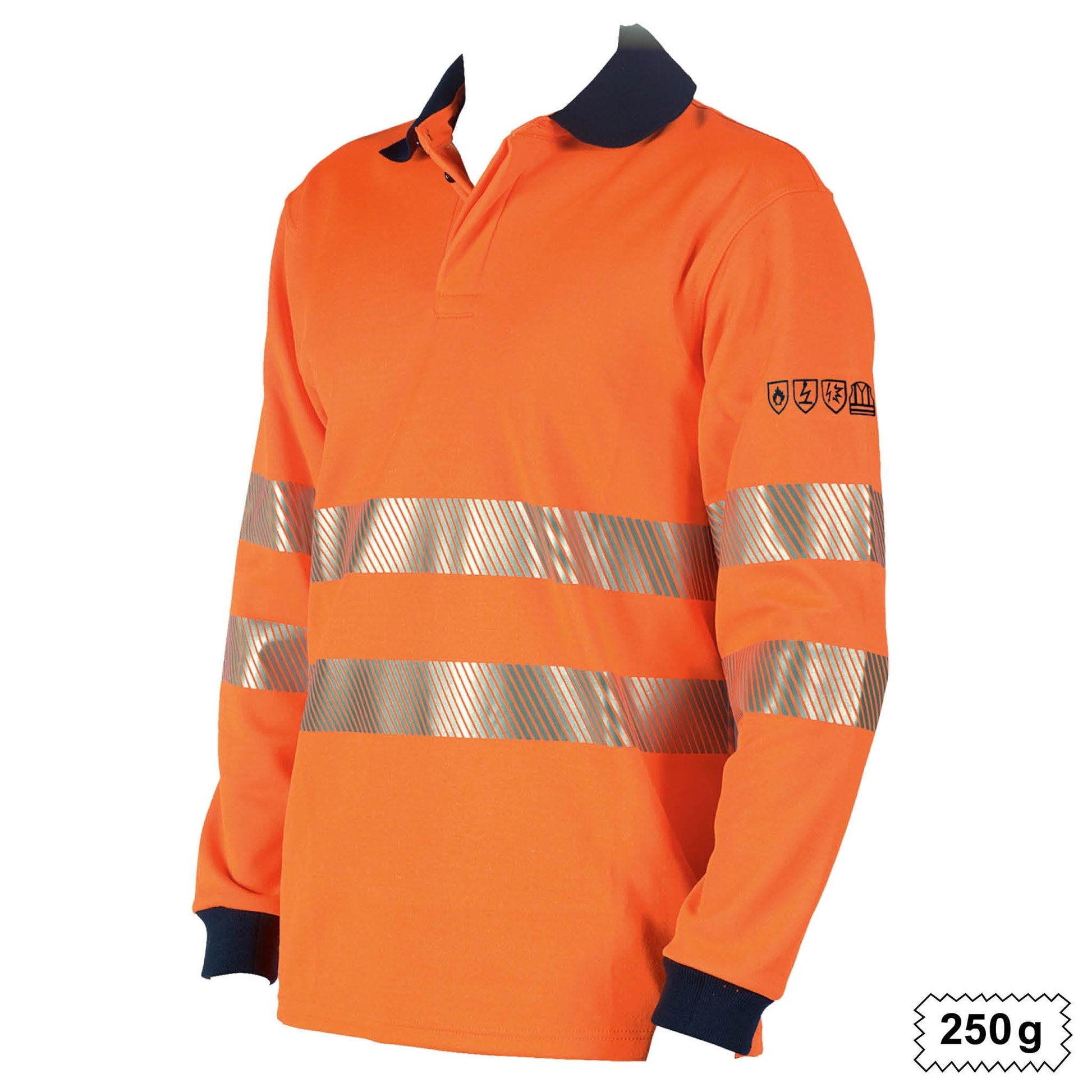 Multinorm polo shirt, high visibility 929