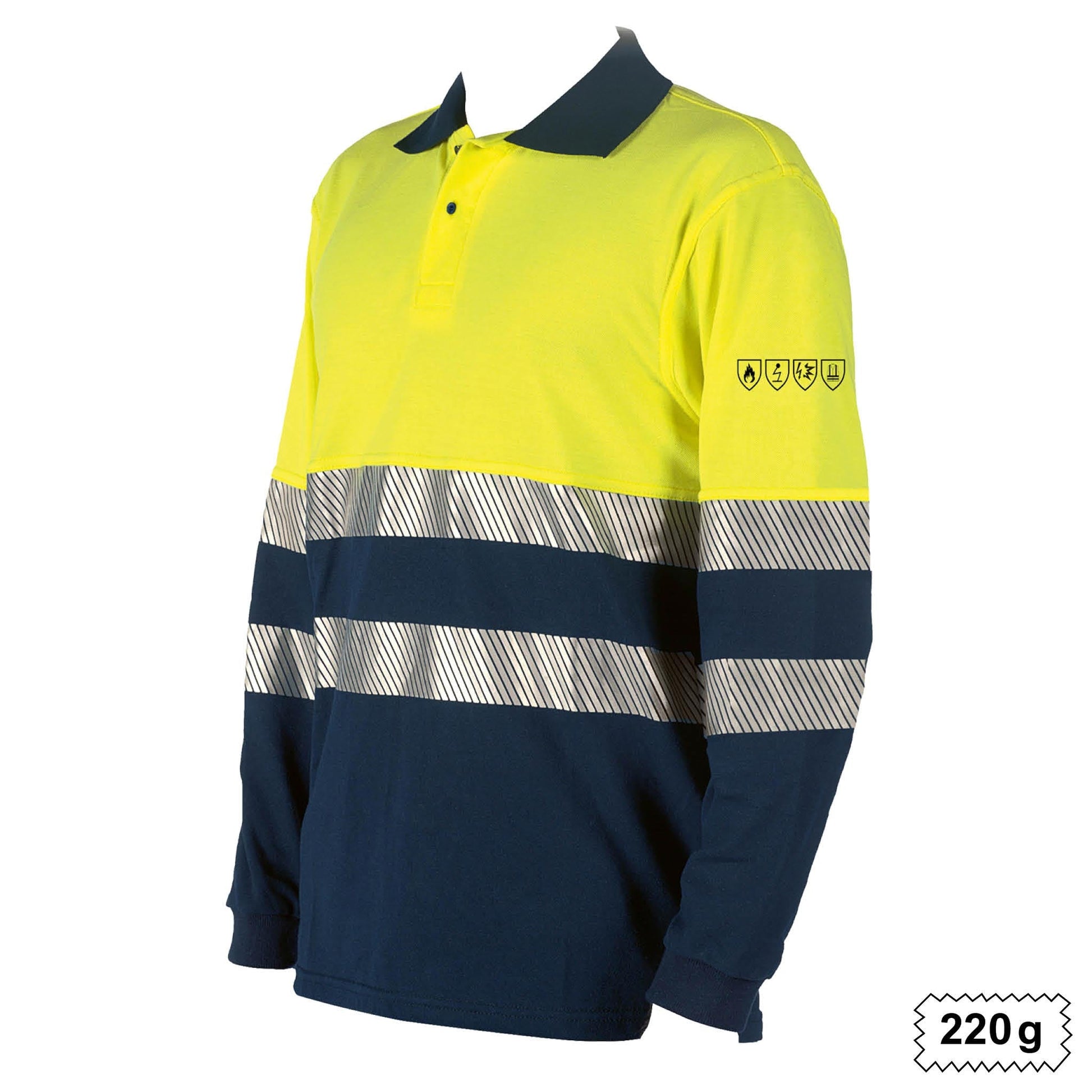 Polo shirt Multinorm, warning protection 911