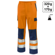 Trousers High Vis Multinorm heavy